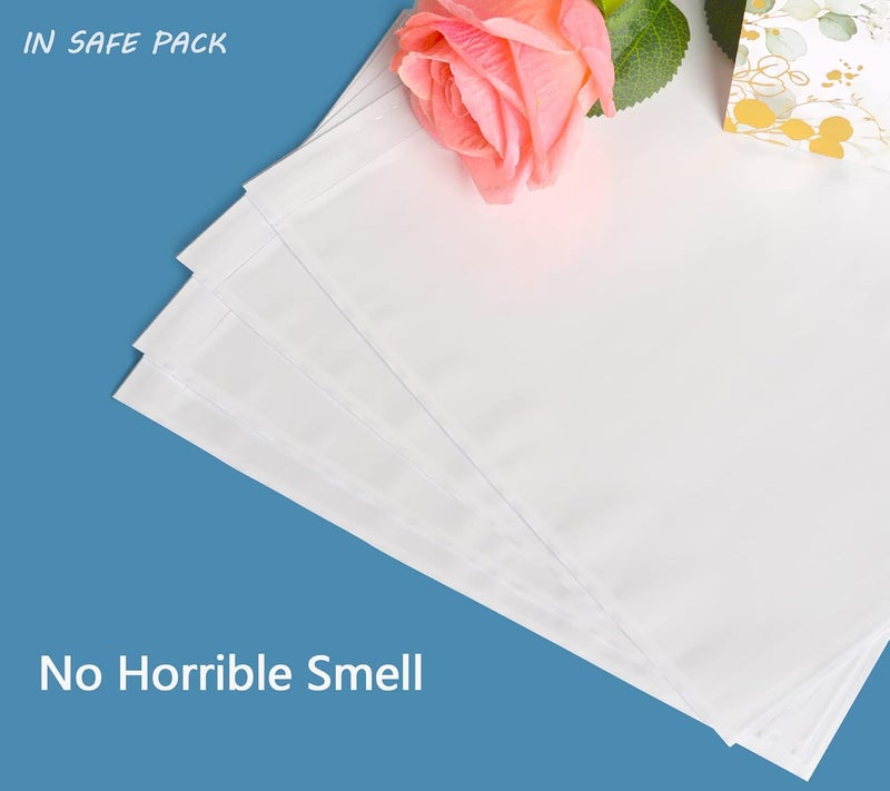IN SAFE PACK 500 PCS 7"x 10" Clear Self-Adhesive Packing List Envelopes - Plastic Shipping/Mailing Pouch Enclosed Bags for Packing Slips Invoice Label - Image 5